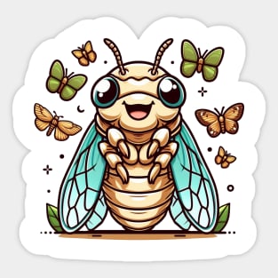 Darling Insect Sticker